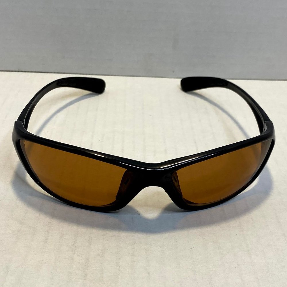 Mens Black Sports Wrap Around Sunglasses